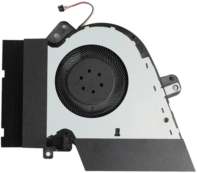 Alt view image 6 of 6 - CPU+GPU Cooling Fan for ASUS ROG Zephyrus GX502G GX502LWS GX502GW GX502GV
GX502LXS GU502GW GU502GV GU502LW GU502LV GU502LWS M15 Laptop Fan Replacement, P/N: DFS200912210T DFSCK221051821, DC12V 1A