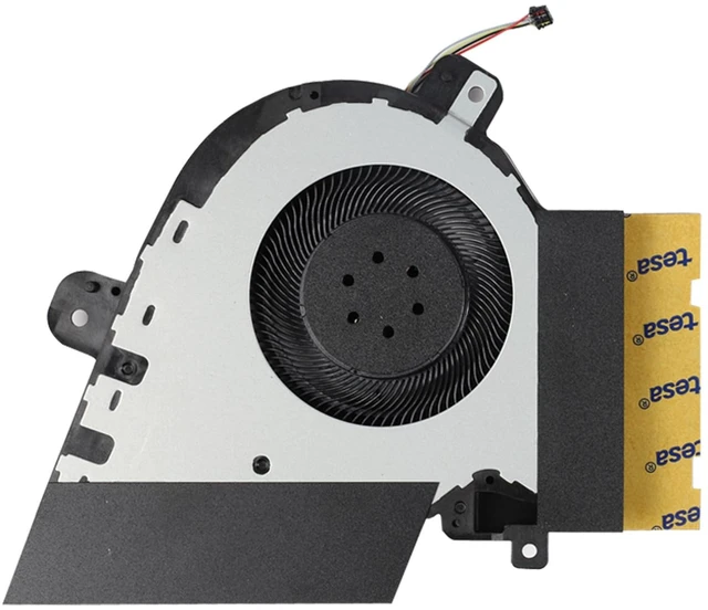 Alt view image 3 of 6 - CPU+GPU Cooling Fan for ASUS ROG Zephyrus GX502G GX502LWS GX502GW GX502GV
GX502LXS GU502GW GU502GV GU502LW GU502LV GU502LWS M15 Laptop Fan Replacement, P/N: DFS200912210T DFSCK221051821, DC12V 1A