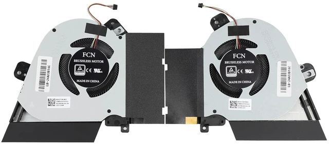 Main image of CPU+GPU Cooling Fan for ASUS ROG Zephyrus GX502G GX502LWS GX502GW GX502GV
GX502LXS GU502GW GU502GV GU502LW GU502LV GU502LWS M15 Laptop Fan Replacement, P/N: DFS200912210T DFSCK221051821, DC12V 1A