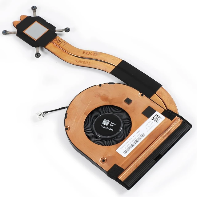 Alt view image 5 of 6 - CPU Cooling Fan with Heatsink for Lenovo ThinkPad T14 Gen 2 P14s Gen2 AMD
5H41B77188 5H41B77187, T14 Gen 2 (20XK 20XL), P14s Gen 2 (20A0 20A1), Replacement for Integrated Graphics Laptop