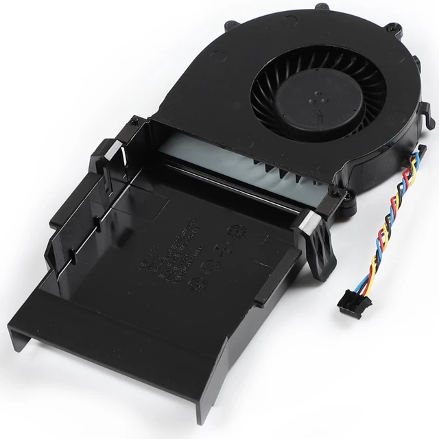 Alt view image 3 of 6 - CPU Cooling Fan for Dell OptiPlex 7050 7060 7070 (MFF) Micro Desktop 03XHPM
3XHPM-A00 09CTFR 3XHPM 9CTFR BUC1612VD-00, DC 12V, This Blower Fan Replacement for 65W ALUMINIUM Heatsink series