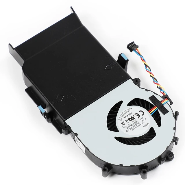 Alt view image 2 of 6 - CPU Cooling Fan for Dell OptiPlex 7050 7060 7070 (MFF) Micro Desktop 03XHPM
3XHPM-A00 09CTFR 3XHPM 9CTFR BUC1612VD-00, DC 12V, This Blower Fan Replacement for 65W ALUMINIUM Heatsink series