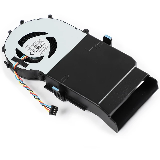 Alt view image 6 of 6 - CPU Cooling Fan for Dell OptiPlex 7050 7060 7070 (MFF) Micro Desktop 03XHPM
3XHPM-A00 09CTFR 3XHPM 9CTFR BUC1612VD-00, DC 12V, This Blower Fan Replacement for 65W ALUMINIUM Heatsink series