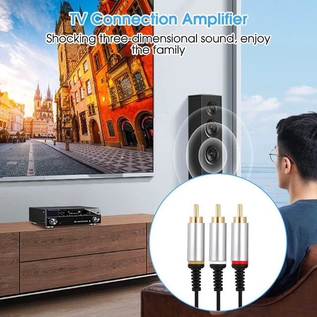 Alt view image 5 of 7 - 3M Streamlined PS Game AV Wire Component TV Cord AV Cable AV Cable Audio Video Cord Video Adapter Cord Video Cable TV Cable, Component Replacement Cable for psp2000 3000