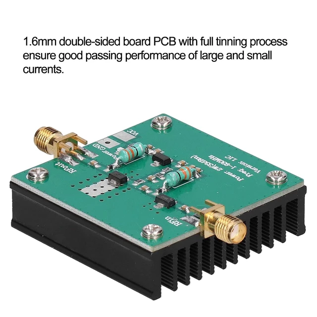 Alt view image 6 of 7 - Amplifier Module 1-930MHz 2.0W Professional RF Amplifier Module