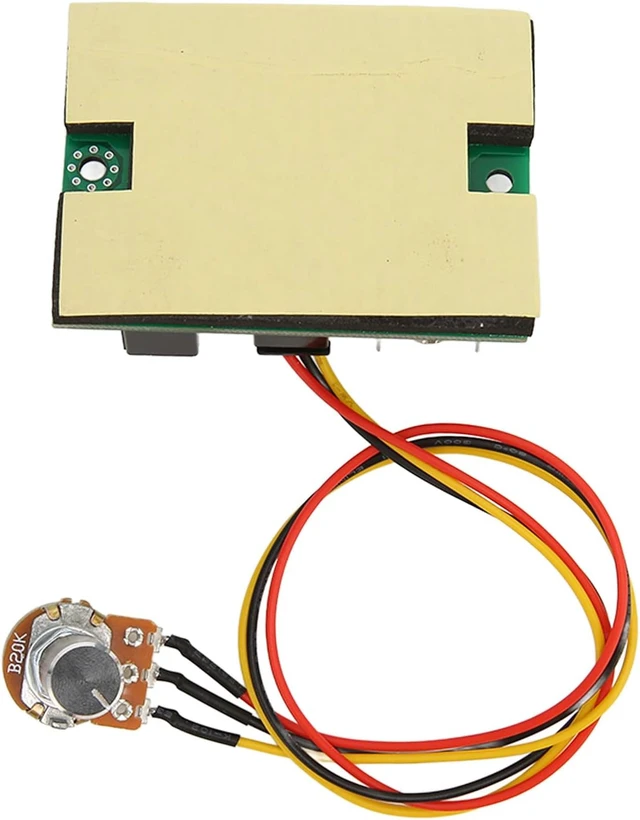 Alt view image 4 of 7 - PC Fan Hub, 2 Pin 3 Pin 4 Pin Chassis Fan Voltage Regulator and Extension Cable, 8 Router 12V Speed Controller, 6 Pin Power Port, with a Potentiometer Extended Line 30cm