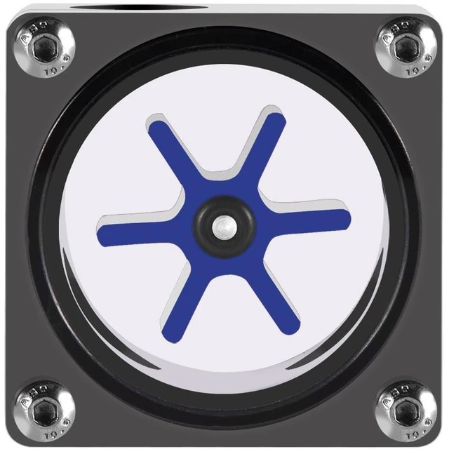 Main image of G1/4 Thread 6 Impeller 3 Ways Flow Meter Indicator Computer Flow Meter Water Flow Meter for PC Computer Water Cooling System, Easy to Install and Use (3 Ways)