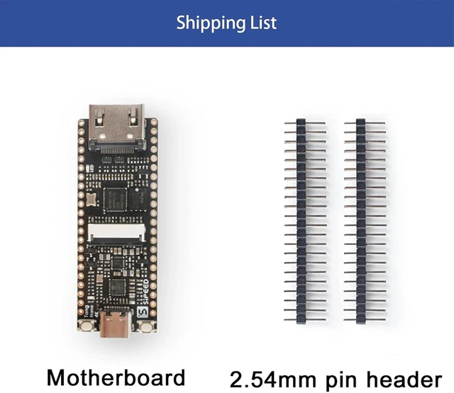Alt view image 2 of 7 - Sipeed Tang Nano 4K FPGA Development Board GW1NSR-LV4 Chip 4608 LUT4, Onboard Type-C JTAG Interface, VGA RGB Display Support, Digital Circuit Learning Board for Electronic Project DIY (with Camera)