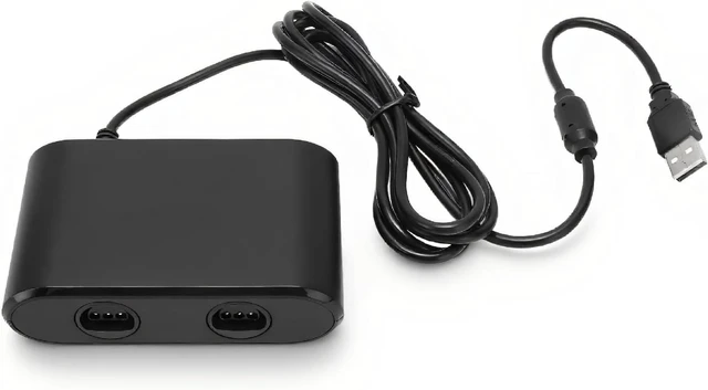 Main image of for N64 Controller Adapter for PC, Game Controller Converter Two for N64 Controllers to for or PC Supports for Home for Turbo 2 in 1 Gamepad Adapter