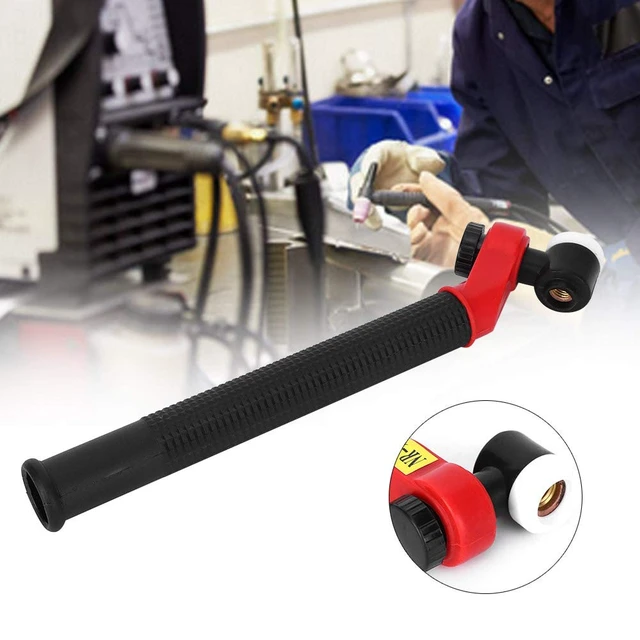 Alt view image 3 of 7 - Welding Torch Head, NR-9 Air Cooled Swivel Neck Tig Welding Torch Head Body, Weld Equipment Accessories