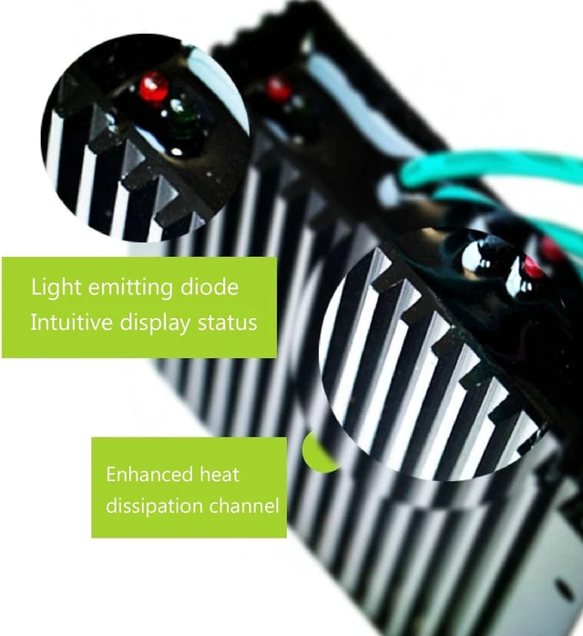 Alt view image 6 of 7 - Wind Generator Controller, IP67 Waterproof Low Voltage Controller Regulator, with LED Indicator, MPPT Control Method, Diode Indication