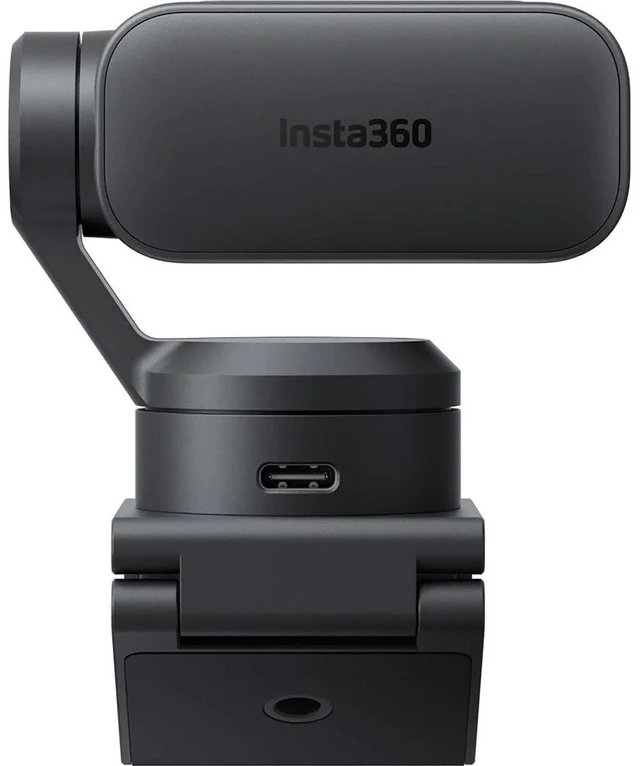 Alt view image 4 of 7 - Insta360 Link 2 Pro 4K Ultra HD 2-Axis Gimbal AI-Powered Webcam, Graphite Black