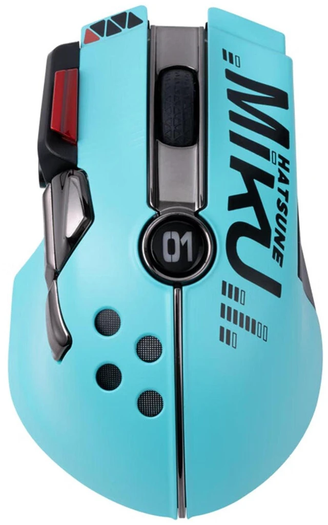 Main image of Hatsune Miku Control Sonic Mouse, wireless/wired dual mode, 5000W button life, 5-speed DPI adjustment, RGB light effects, Type-C interface, for Windows/MAC OS