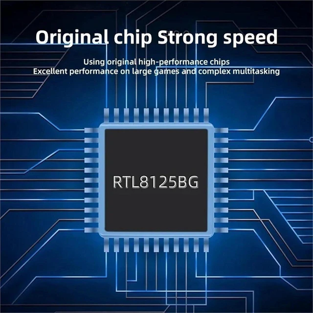 Alt view image 7 of 7 - 2.5G PCI-E to RJ45 RTL8125B Chip Network Card Gigabit Ethernet PCI Express Network Card 10/100/2500Mbps Adapter for PC Win 10/11