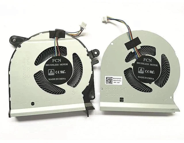 Main image of New Dual CPU+GPU Cooling Fan Set DFS2013126ROT(FK07) / DFS2013126QOT(FK06) for ASUS ROG Strix GL503VS GL503VM