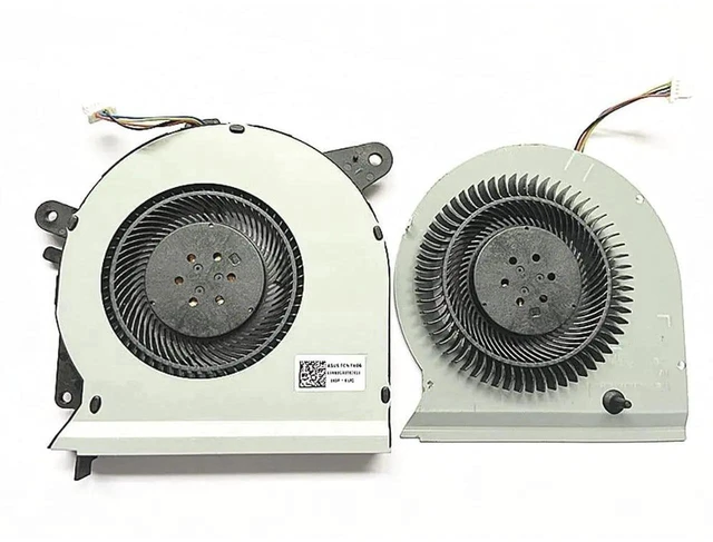 Alt view image 2 of 2 - New Dual CPU+GPU Cooling Fan Set DFS2013126ROT(FK07) / DFS2013126QOT(FK06) for ASUS ROG Strix GL503VS GL503VM