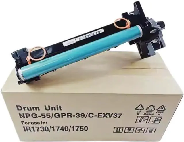 Alt view image 5 of 6 - Compatible with Printer Models ImageRUNNER 1730 1740 1750 400iF 500iF NPG-55 GPR-39 C-EXV37 2773B004AA Black Drum Unit Aftermarket Replacement