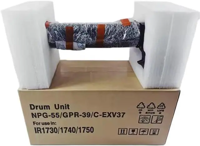 Alt view image 3 of 6 - Compatible with Printer Models ImageRUNNER 1730 1740 1750 400iF 500iF NPG-55 GPR-39 C-EXV37 2773B004AA Black Drum Unit Aftermarket Replacement