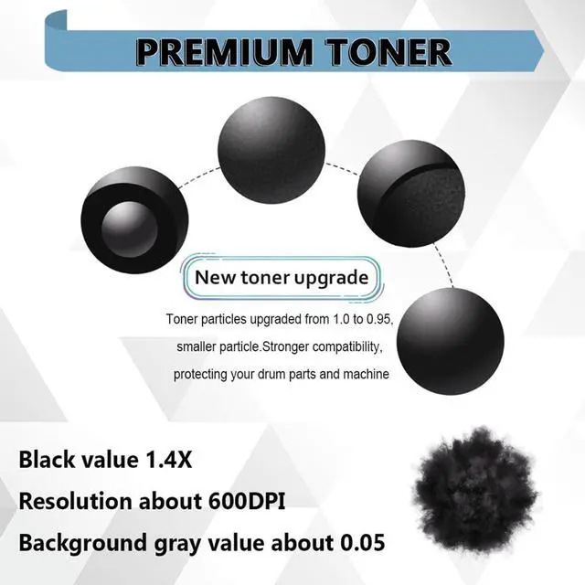 Alt view image 7 of 7 - MX-B427W High Yield Drum Unit Compatible MX-B427W Imaging Drum Unit Replacement for Sharp MX-B427W MX-B427PW Printer, High Estimated Yield 40000 Page,Black,2pack