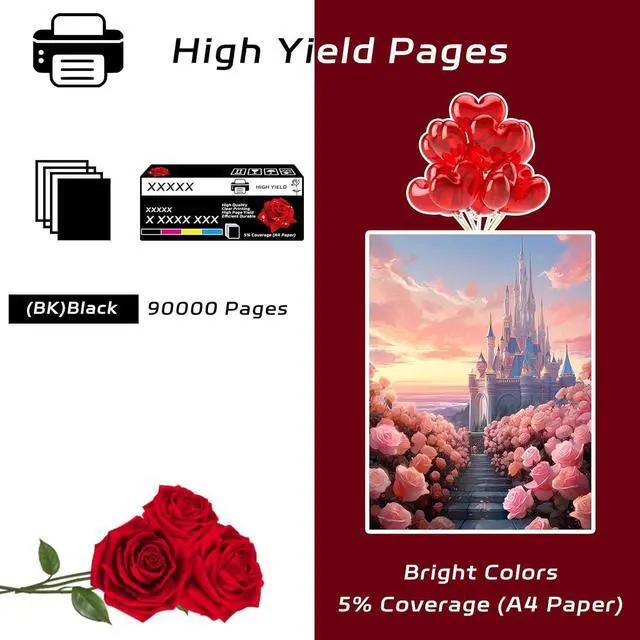 Alt view image 3 of 7 - T-3008U Drum Unit Compatible for Toshiba e-Studio 2508A 3008A 3008AG 3508A 3508AG 4508 4508AG 5008A Printers, with Chip, High Yield 90000 Pages, Clear Printing (Black)