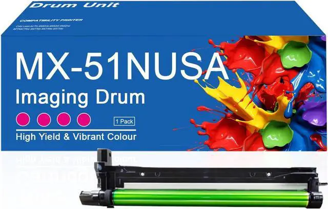 Main image of MX-51NUSA Drum Unit Compatible for Sharp MX-51NUSA Imaging Unit Work for Sharp MX-4110N MX-4111N MX-4112N MX-4140N MX-4141N MX-5110N MX-5111N MX-5112N MX-5140N MX-5141N Printer