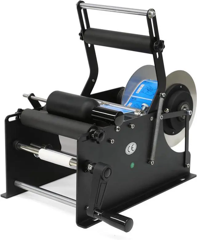 Main image of ZONEPACK Manual Round Bottle Labeling Machine Plastic Label Applicator