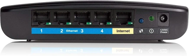 Alt view image 2 of 7 - Linksys E1200 (N300) Wireless Router