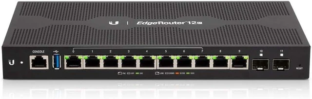 Alt view image 2 of 2 - Ubiquiti Networks Commercial EdgeRouter 12P, 10-Port Gigabit Router with 24V PoE Support on RJ45 Ports and 2 SFP Ports (ER-12P)