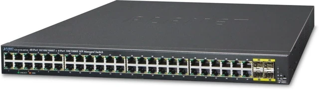 Main image of GS-4210-48T4S 48-Port 10/100/1000BASE-T + 4-Port 100/1000BASE-X SFP Managed Gigabit Switch