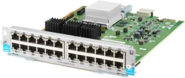 Main image of HPE 24-Port 10/100/1000BASE-T MACsec v3 zl2 Module - for Data Networking - 24 x RJ-45 1000Base-T LAN - Twisted PairGigabit Ethernet - 1000Base- - 1 Gbit/s - 1