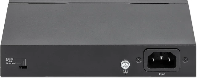 Alt view image 5 of 7 - Intellinet 8-Port Gigabit PoE+ Switch, 60W Budget, VLAN, Extend Mode