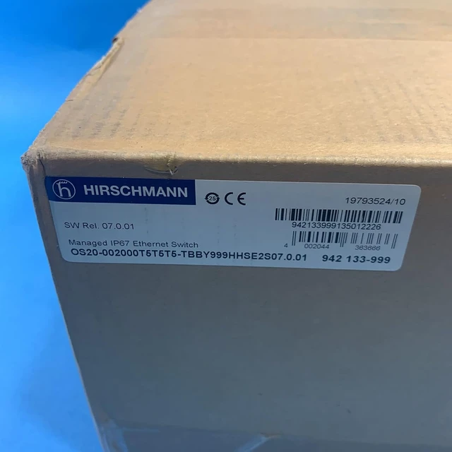 Alt view image 3 of 4 - Hirschmann OS20-002000T5T5T5-TBBY999HHSE2S Ethernet Switch