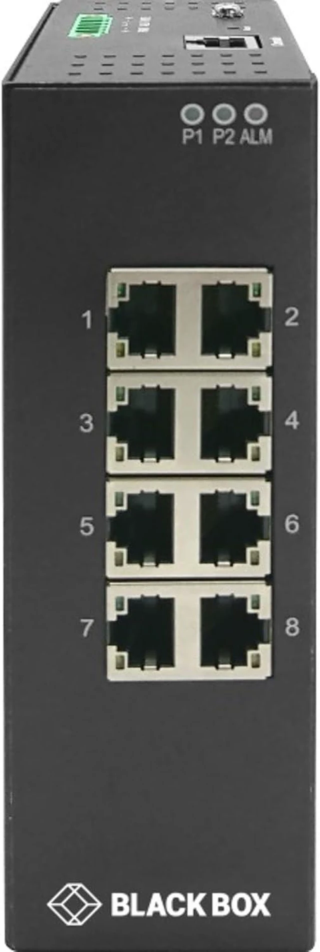 Main image of Black Box EXTR MGD Switch - (8) 10/100/1000Mbps RJ45