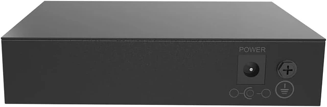 Alt view image 4 of 4 - 4 +1Port POE Smart Switch IEEE802.3af/at PoE Standard 10/100Mbps 10M/250 Meters Transmission, Power Over Ethernet for IP Camera