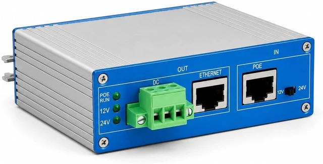 Alt view image 2 of 5 - Encased 60W Gigabit PoE Splitter