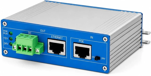 Alt view image 3 of 5 - Encased 60W Gigabit PoE Splitter