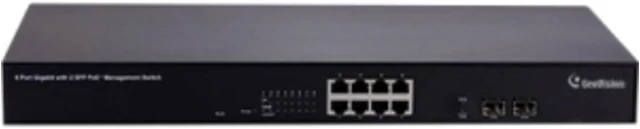 Main image of GeoVision GV-POE0811 140-POE0811-G02 GV-POE0811 8 Gigabit ports