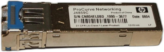 Alt view image 2 of 4 - HP Hewlett-Packard ProCurve J4859C Gigabit LX-LC Mini GBIC Transceiver Module