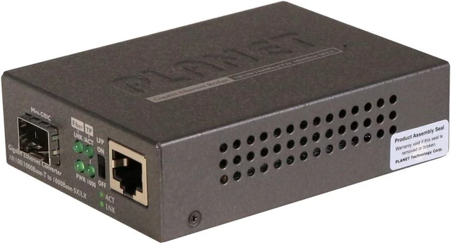 Main image of GT-805A: 10/100/1000BASE-T to 100/1000BASE-X Media Converter (mini-GBIC, SFP) - Distance depending on SFP Module
