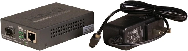 Alt view image 7 of 7 - GT-805A: 10/100/1000BASE-T to 100/1000BASE-X Media Converter (mini-GBIC, SFP) - Distance depending on SFP Module