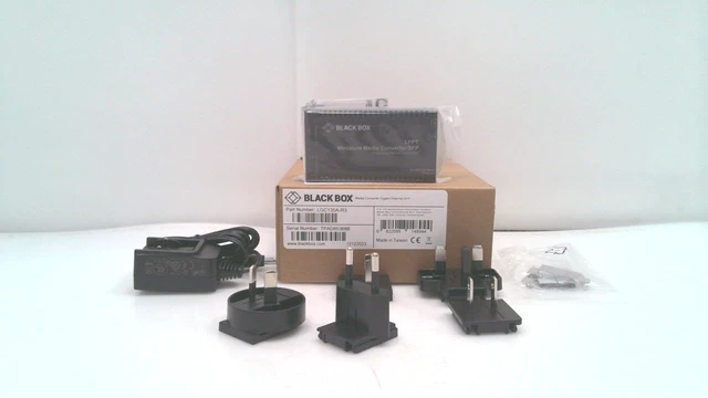 Main image of Black Box Multipower Miniature Transceiver/Media Converter