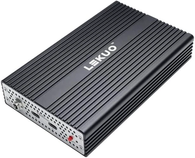 Alt view image 3 of 7 - IO CREST USB4 Type-C to Dual 25GbE SFP28 Network Adapter, Dual 25G Fiber Ethernet Adapter, Compatible with Thunderbolt 3/4/5, Mellanox Chipset, 16KB Jumbo Frames, Windows, Mac & Linux