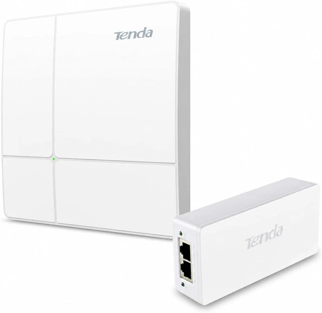 Main image of Tenda AC1200 Dual-Band PoE Access Point Kit with Gigabit 30W PoE+ Injector