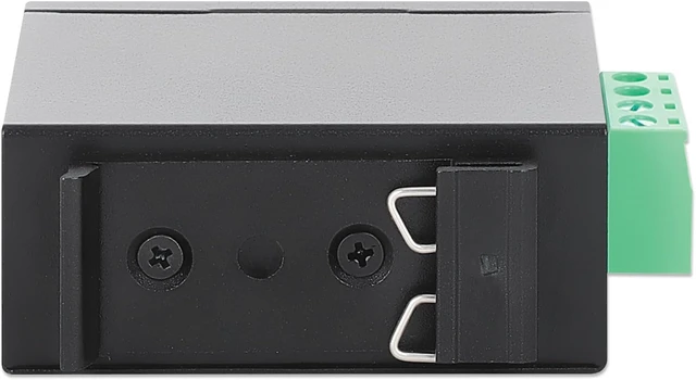 Alt view image 6 of 7 - Intellinet Mini Industrial Gigabit PoE++ Injector, 95W, IP50, DIN-Rail