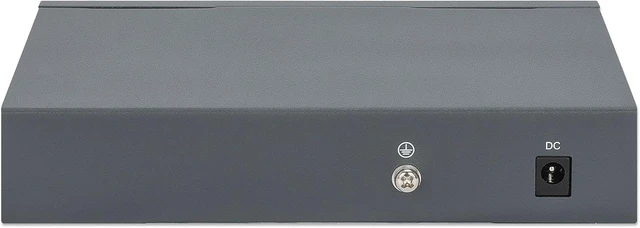 Alt view image 6 of 7 - Intellinet 5-Port Gigabit PoE+ Switch with PoE Passthrough, 65W Power