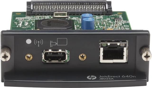 Main image of HP Jetdirect 640n Print Server J8025A#ABA