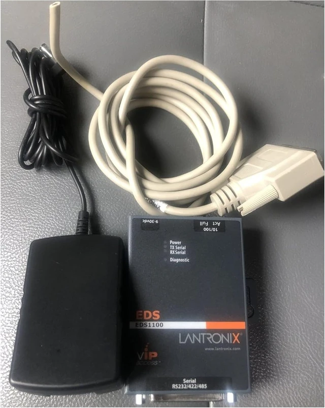 Alt view image 4 of 6 - Lantronix EDS Serial-to-Ethernet Device Server - Multiple RS-232/422/485 Ports, Full TCP/IP Stack and SSL/TLS, SSH and AES Secure tunneling - ED1100002-LNX-01