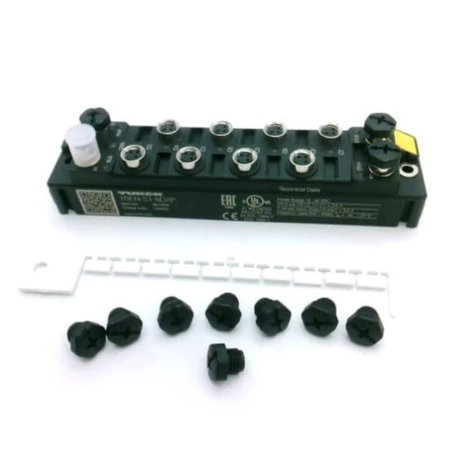Alt view image 2 of 2 - TURCK TBEN-S1-8DXP (6814023), 2.0 AMPS, 8 M8 I/O Ports, 8 Universal Digital Channels, Block I/O Module, ETHERNET/IP/MODBUS TCP/PROFINET, MULTIPROTOCOL, PNP, TBEN-S