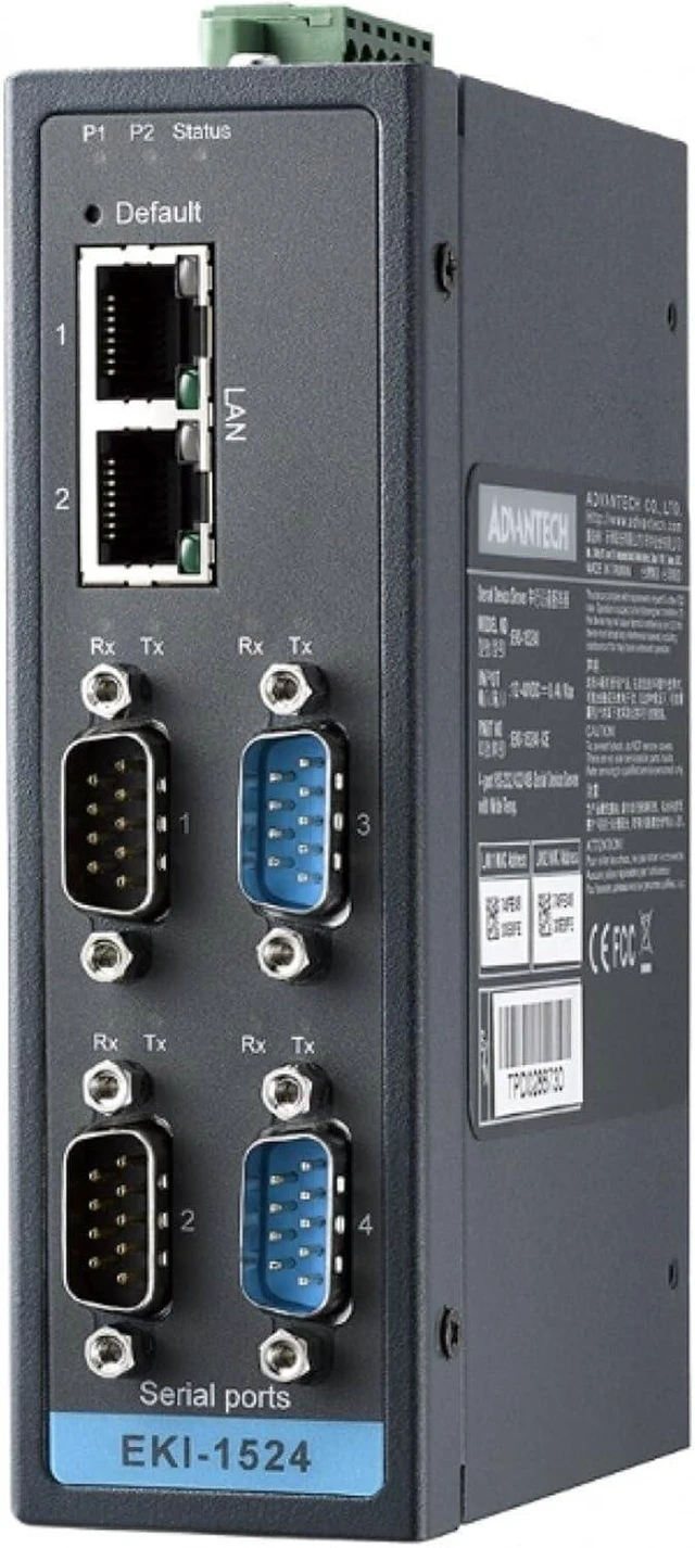 Main image of Advantech EKI-1524I, 4-Port Serial Device Server with Wide Temperature