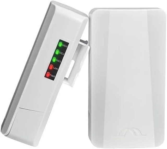 Main image of Point to Point/MultiPoint Gigabit Wireless Bridge Dual Band 5.8G WiFi Ip64 Waterproof Up to 2KM 300Mbps High Speed 8dBi High-Gain Antenna 100Mbps LAN Port Outdoor CPE USR-ST508E2 Pack